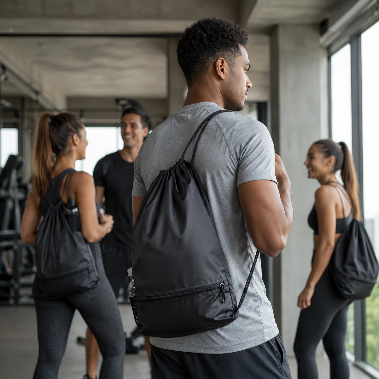 Drawstring Sports Bags detail image 3