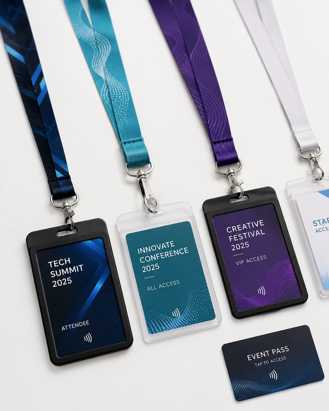 NFC Event Pass Lanyards main product image