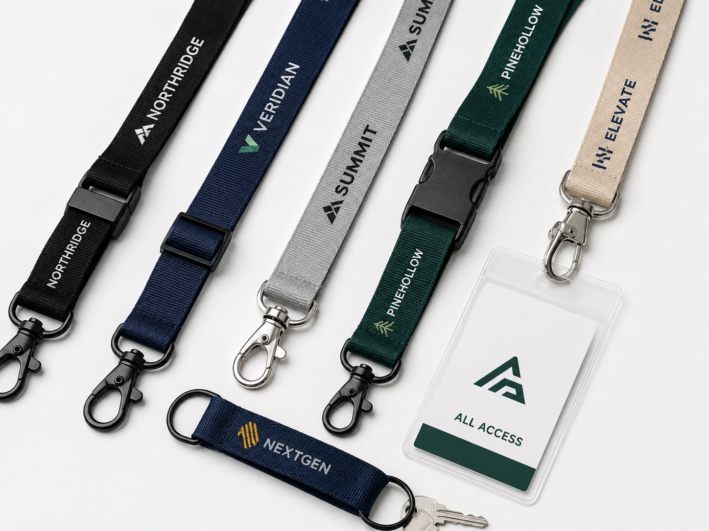 Woven Logo Lanyards main product image