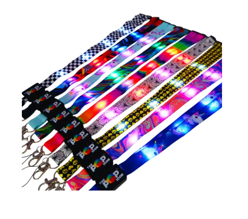 LED Light-Up ID Badge Lanyard