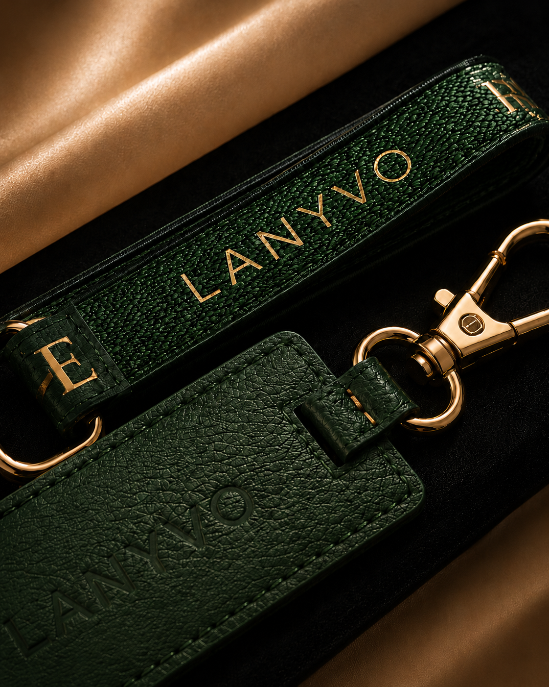 Woven label detail