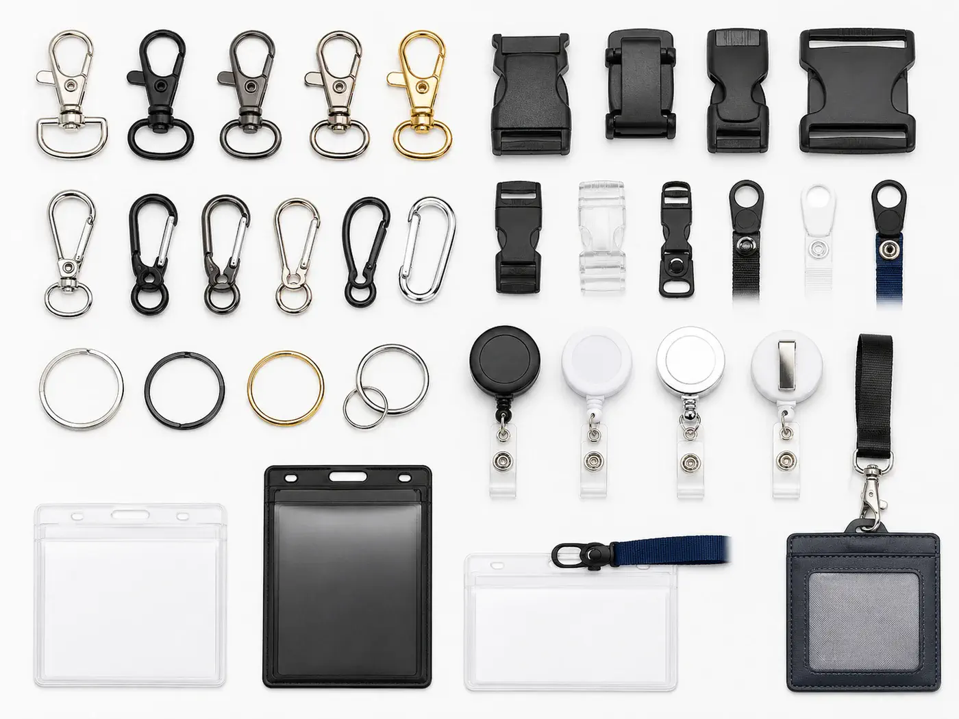 Lanyard Clips & Accessories